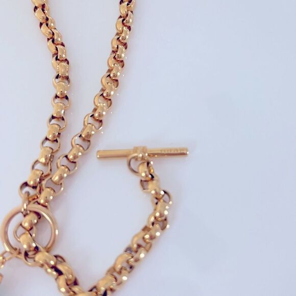 Chinese Porcelain Floral Bead Pendant Necklace - Picture 6 of 6